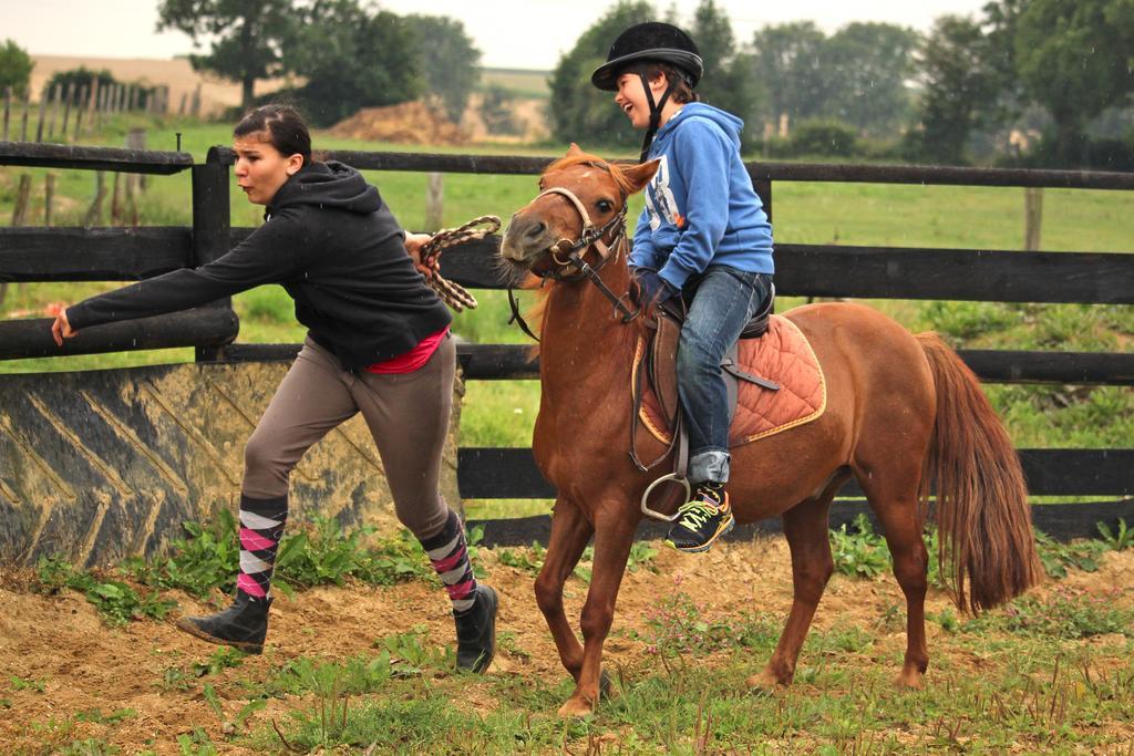 Tours-en-Vimeu Gite Et Relais Equestre De Marie מראה חיצוני תמונה